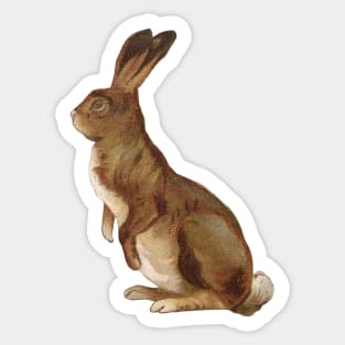 Vintage Bunny Sticker